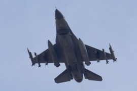A missile-loaded Turkish Air Force warplane rises in the sky after taking off from Incirlik Air Base, in Adana, Turkey, Wednesday, July 29, 2015. After months of reluctance, Turkish warplanes last week started striking militant targets in Syria and agreed to allow the U.S. to launch its own strikes from Turkey's strategically located Incirlik Air Base. In a series of cross-border strikes, Turkey has not only targeted the IS group but also Kurdish fighters affiliated with forces battling IS in Syria and northern Iraq. (AP Photo/Emrah Gurel)
