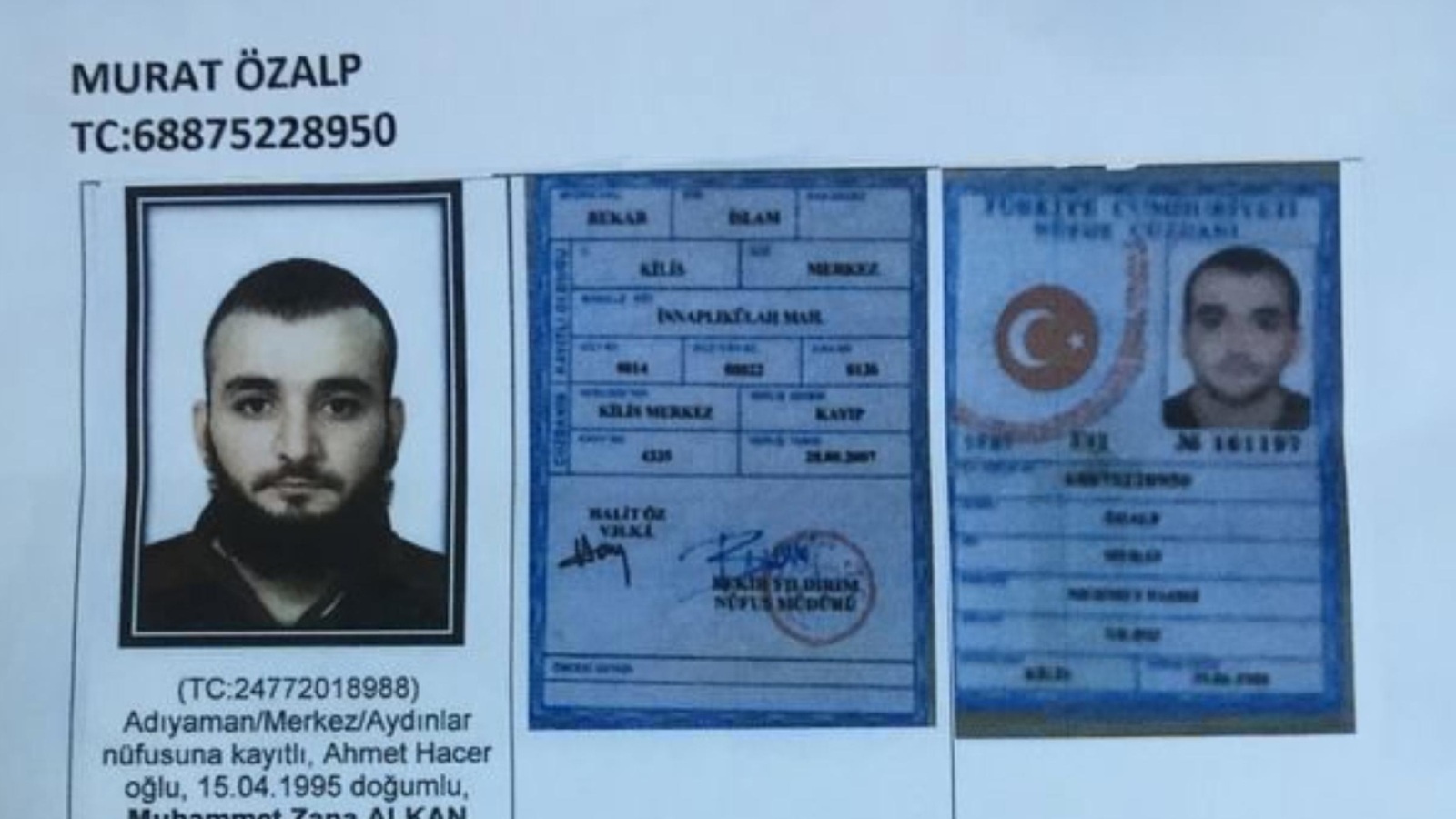 الأمن التركي وزع مؤخرا هويات لمسلحين يلاحقهم بتهمة الانتماء لتنظيم الدولة (الأوروبية)