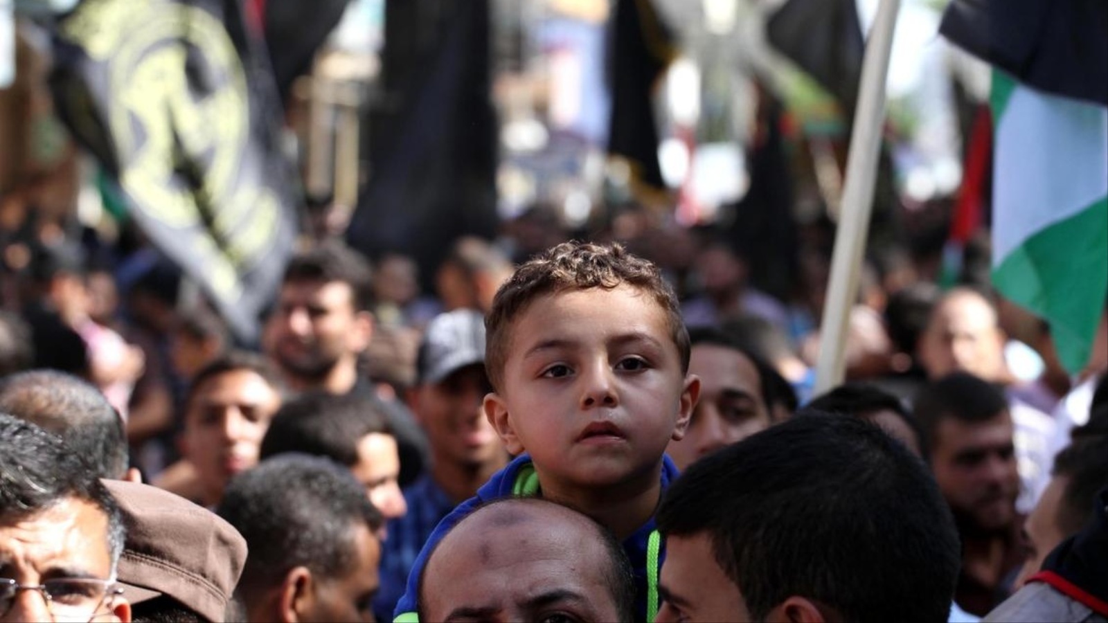 من المسيرات التضامنية مع الضفة في قطاع غزة (الأناضول)
