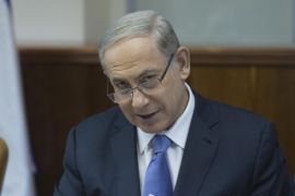 Israel's Prime Minister Benjamin Netanyahu attends the weekly cabinet meeting in Jerusalem, Israel, 18 October 2015. Israel and the USA have resumed talks on future defence aid that Netanyahu suspended in protest at the Iran nuclear deal, the Israeli ambassador to Washington said on 18 October.