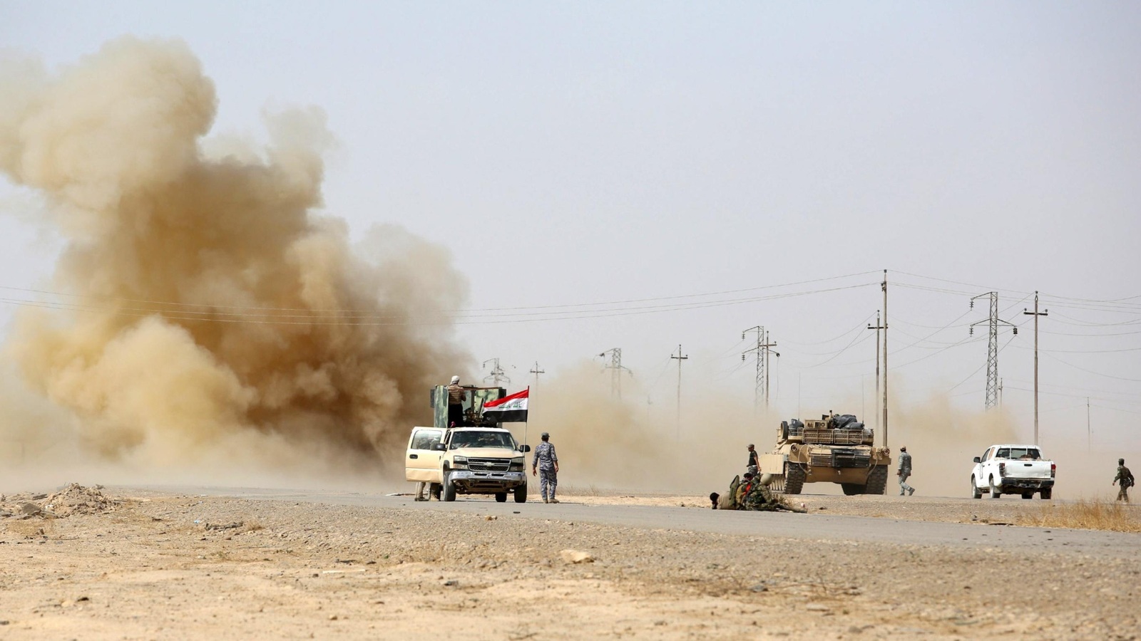 القوات العراقية تشن عملية عسكرية في بيجي ومحاور أخرى بمحافظة صلاح الدين (أسوشيتد برس)