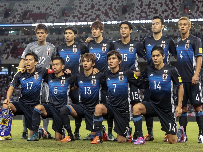 ‪اليابان رفعت رصيدها إلى 16 نقطة في صدارة المجموعة الخامسة‬ (الأوروبية)
