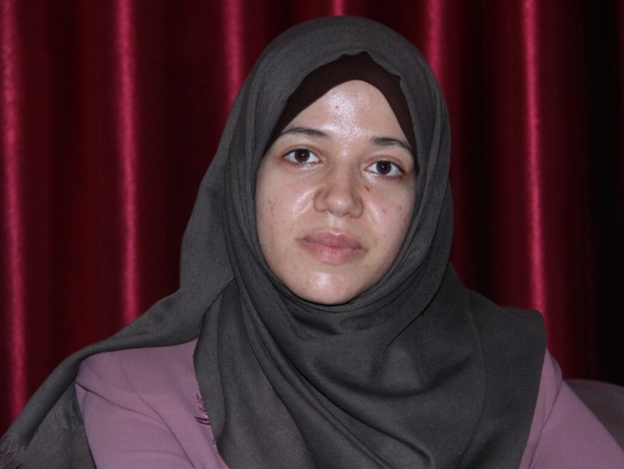 ‪الناشطة الحقوقية أميرة شعت‬  (الجزيرة)