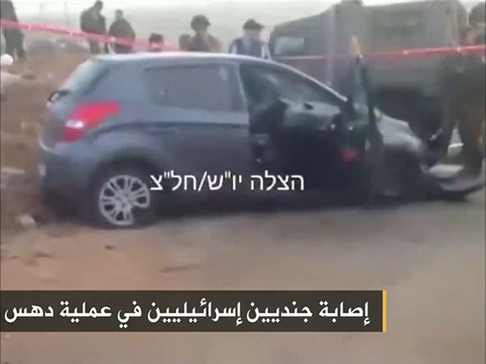 إصابة جنديين إسرائيليين في عملية دهس