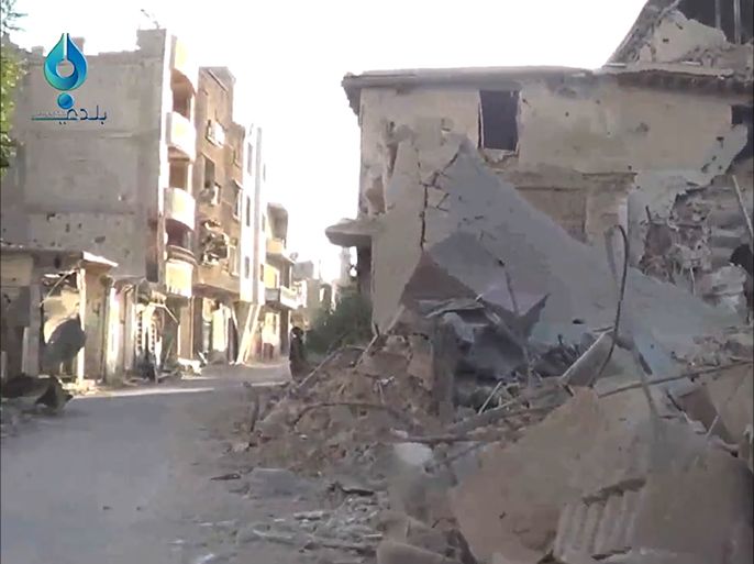 آثار الدمار في حي جوبر الدمشقي ومدينة دوما