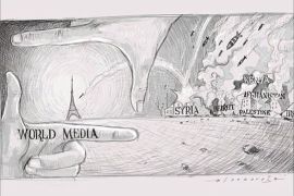 رسم انتشر بكثافة على تويتر لتذكير العالم بمأساة سوريا -ناشطون