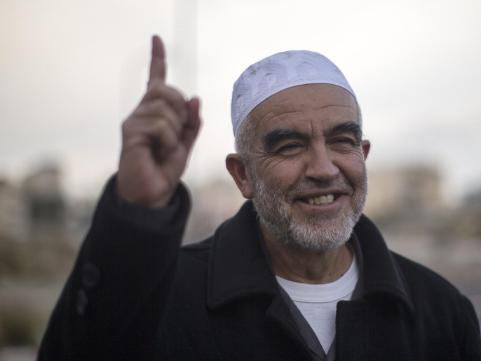 الشيخ رائد صلاح رئيس الحركة الإسلامية داخل الخط الأخضر (الأوروبية)