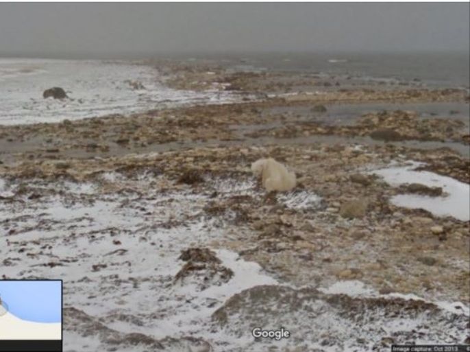 Google Street View shows effects of climate change