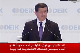 كلمة لرئيس الوزراء التركي أحمد داوود أوغلو أمام مجلس العلاقات الاقتصادية الخارجية