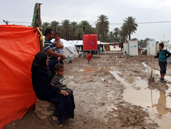 ‪‬  الحرب لاستعادة السيطرة الحكومية على الرمادي شردت آلاف العائلات العراقية(الأوروبية-أرشيف)