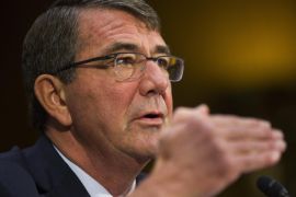 US Defense Secretary Ashton Carter testifies at a Senate Armed Services Committee hearing on the Obama administration's strategy to counter the so-called Islamic State (ISIS) as well as US policy toward Iraq and Syria in the Dirksen Senate Office Building in Washington, DC, USA, 09 December 2015. The US will be sending Special Operations Forces into Syria to counter ISIS.