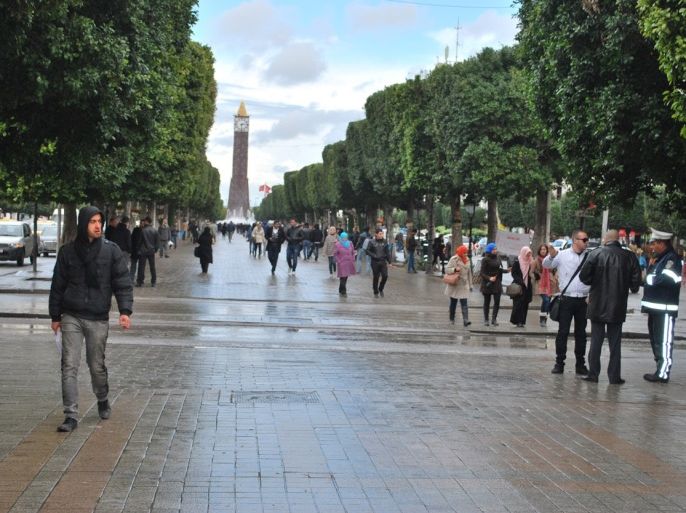 شارع الحبيب بورقيبة في تونس العاصمة