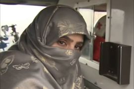 سجى الدليمي الزوجة السابقة لأبو بكر البغدادي زعيم تنظيم الدولة الإسلامية