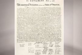 وثيقة اعلان استقلال أمريكا - الموسوعة
