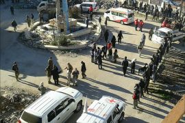 وصول فريق الصليب الأحمر إلى داخل مدينة الزبداني (ناشطون)