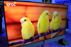 TCL's Quantum Dot television is displayed at the 2015 International Consumer Electronics Show (CES) in Las Vegas, Nevada, USA, 06 January 2015. CES, the world's largest annual consumer technology trade show runs from 06 to 09 January 2015 and is expected to feature 3,500 exhibitors showing off their latest products and services to about 150,000 attendees.