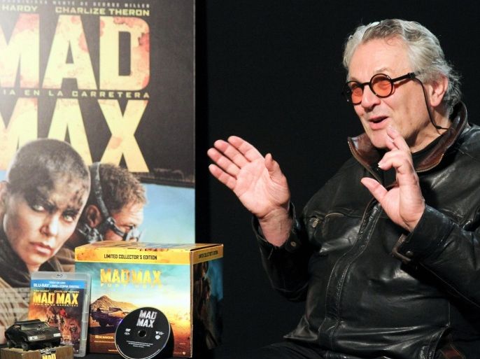 Australian film director George Miller speaks during an interview in San Sebastian, Spain, 18 September 2015. Miller will receive the FIPRESCI Grand Prix 2015, an award attributed by international film critics, for his latest movie 'Mad Max: Fury Road' during the opening ceremony of the 63rd annual San Sebastian International Film Festival later the same day. The festival runs until 26 September.