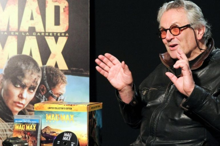 Australian film director George Miller speaks during an interview in San Sebastian, Spain, 18 September 2015. Miller will receive the FIPRESCI Grand Prix 2015, an award attributed by international film critics, for his latest movie 'Mad Max: Fury Road' during the opening ceremony of the 63rd annual San Sebastian International Film Festival later the same day. The festival runs until 26 September.