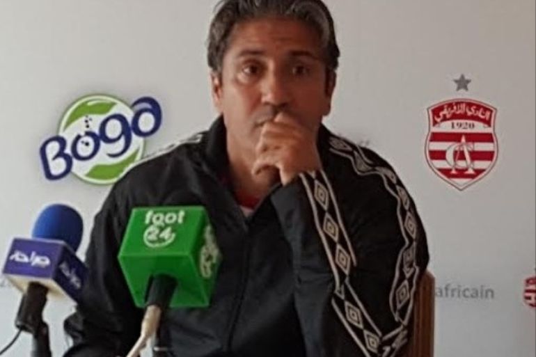 نبيل الكوكي مدرب النادي الأفريقي التونسي