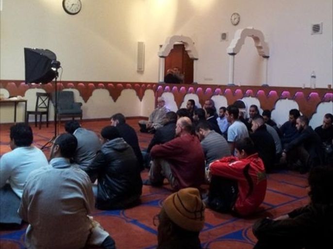 5-صورة من داخل مسجد الأزرق في امستردام ، المسجد الأزرق ، أمستردام ، 2013
