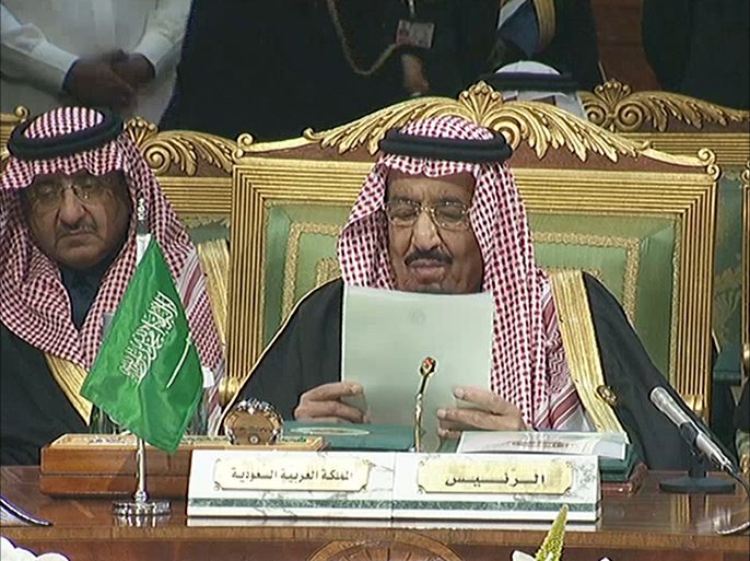كلمة سمو الملك / سلمان بن عبدالعزيز في بدء أعمال القمة الخليجة ال36 لمجلس دول الخليج العربي بالرياض