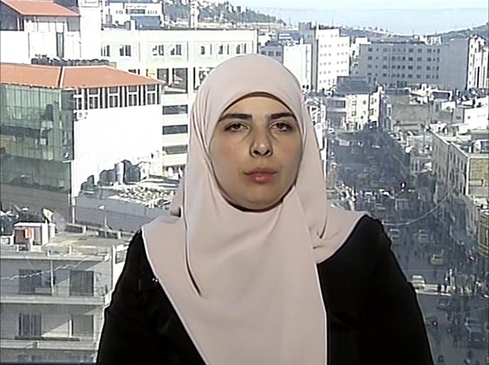 فيحاء شلش / زوجة الصحفي المعتقل محمد القيق