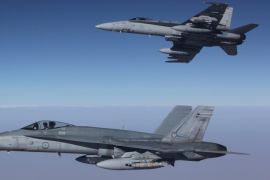 A handout image released by the Royal Australian Air Force (RAAF) on 12 September 2015 shows two F/A-18A Hornets from Australia's Air Task Group fly in formation with a Royal Australian Air Force KC-30A Multi Role Tanker Transport aircraft during the first missions of Operation OKRA over Syria, 11 September 2015. The Australian Defense Force Operation OKRA started in August 2014 with the aim to combat IS in Iraq and the Levant. EPA/RAAF / SGT Pete