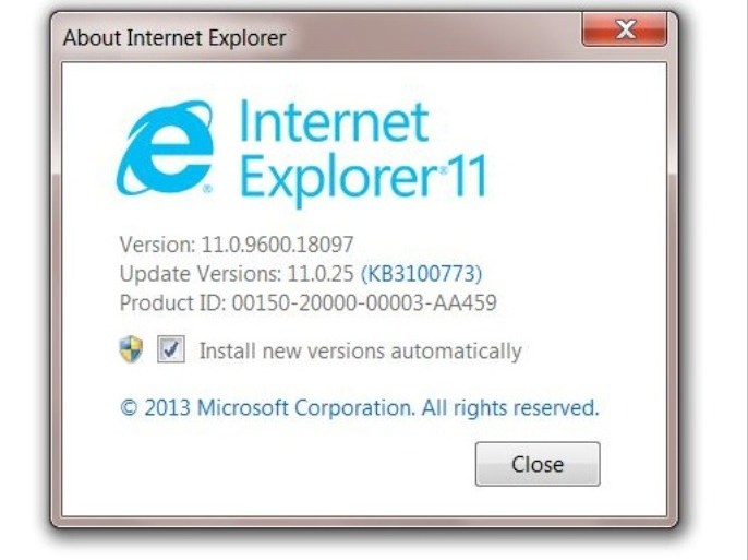Internet Explorer 11 is the last version of this explorer
