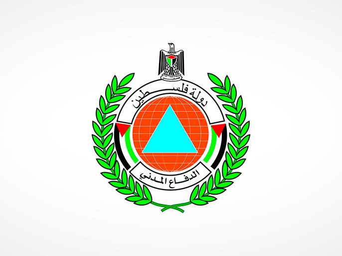 شعار الدفاع المدني الفلسطيني - الموسوعة