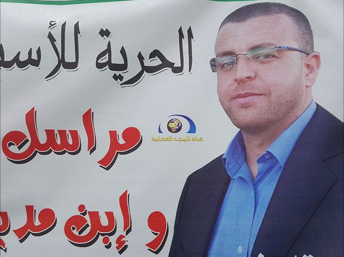 الصحفي الأسير محمد القيق- مضرب عن الطعام منذ 64 يوما