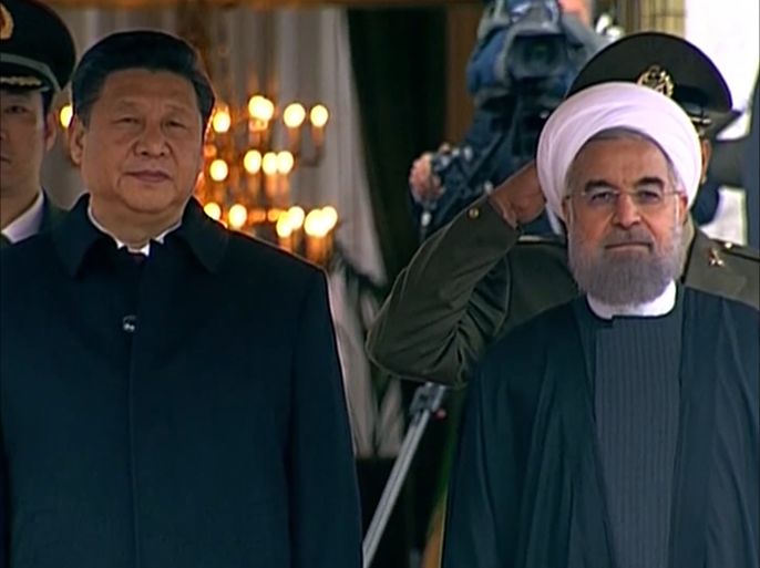 الرئيس الصيني يزور إيران ويوقع 16 اتفاقية وهو أول رئيس يزور طهران بعد رفع العقوبات عنها