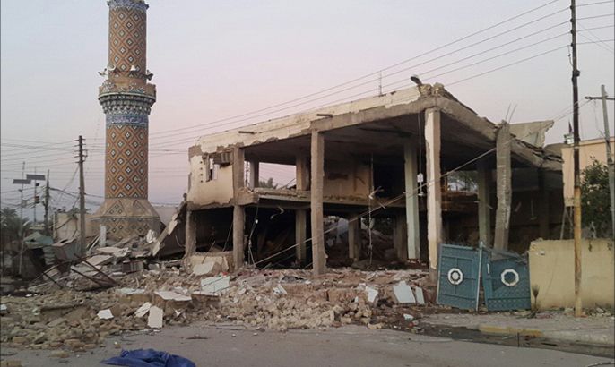 هجمات الميليشيات على المساجد وممتكلات السنة في المقدادية