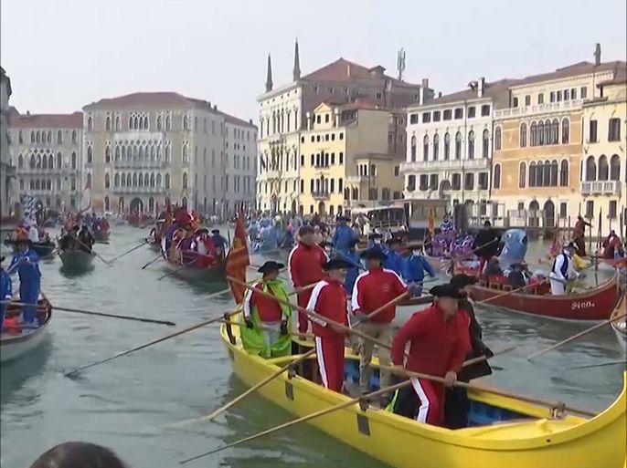 انطلاق مهرجان مدينة البندقية السنوي