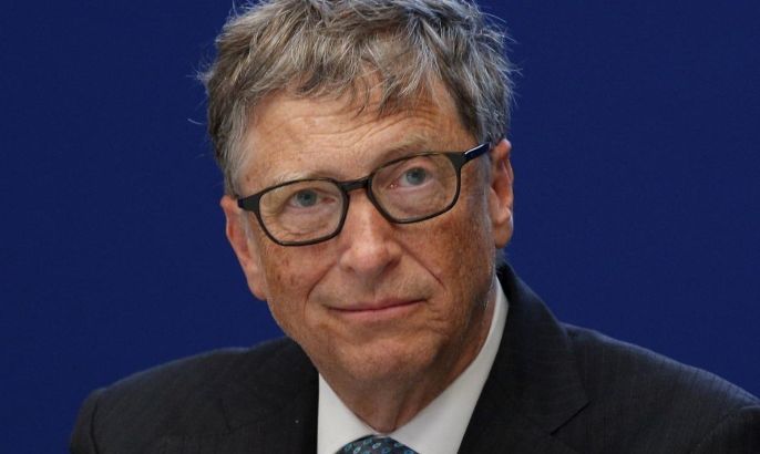 Bill Gates, philanthropist and co-founder of Microsoft, attends a conference at the COP21, United Nations Climate Change Conference, in Le Bourget, outside Paris, Monday, Nov. 30, 2015. (AP Photo/Christophe Ena, Pool)
