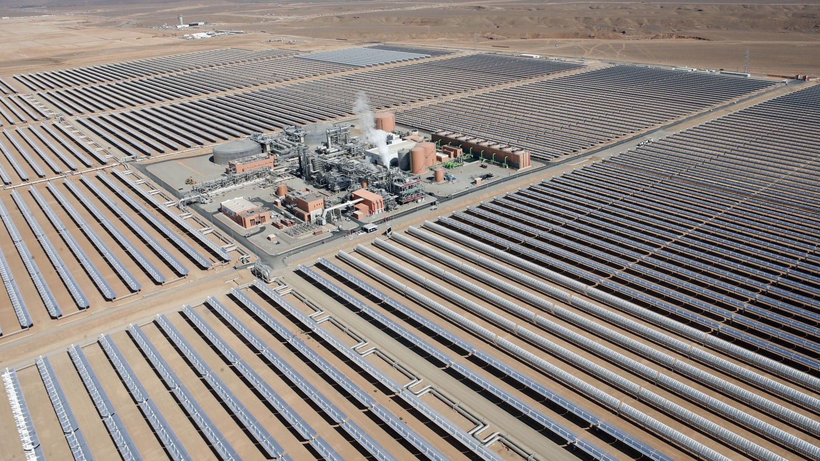 يتوقع أن تنتج المرحلة من الأولى من المشروع نحو 160 ميغاواطا من الكهرباء للمغرب (أسوشيتد برس)