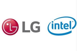 LG and Intel logos