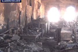 الحوثيون وقوات صالح يقصفون المتحف الوطني بتعز
