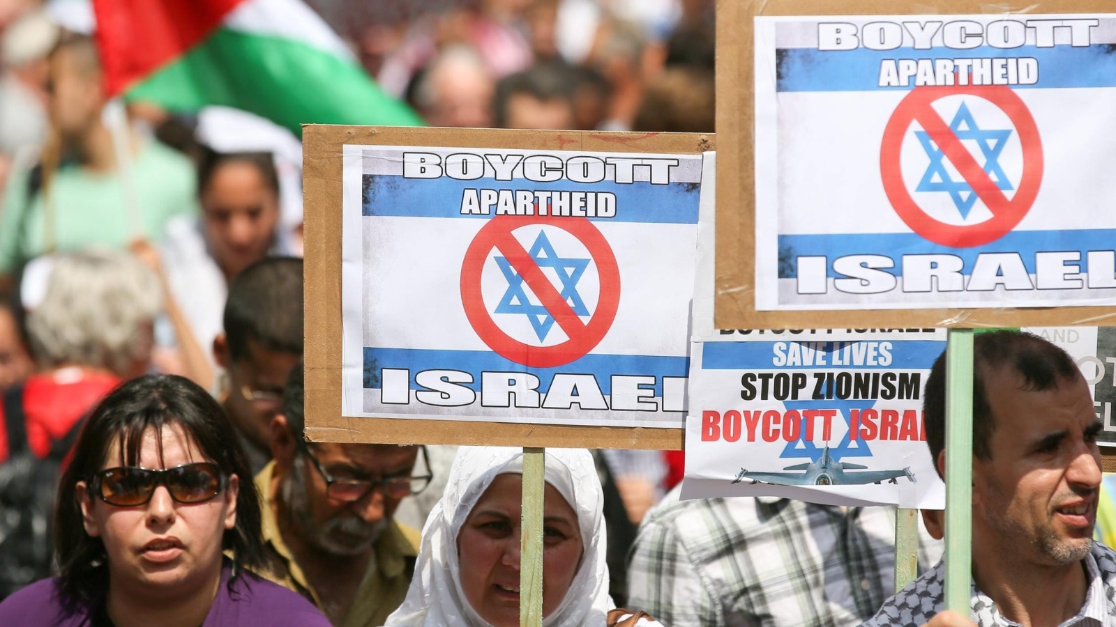 مسيرة سابقة في بلجيكا تضامنا مع الفلسطينيين تحت الاحتلال الإسرائيلي (الأوروبية)