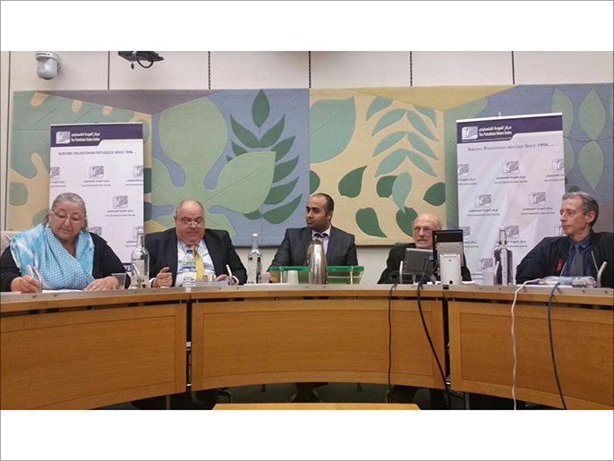 المتحدثون الرئيسيون بندوة التحديات التي تواجه المدافعين عن القضية الفلسطينية في أوروبا