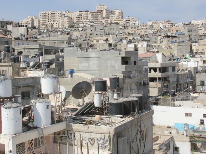 حي راس خميس يتداخل مع مخيم شعفاط شمال شرق القدس