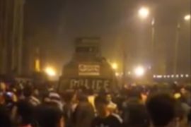 احتجاج بالقاهرة على مقتل مواطن برصاص الشرطة