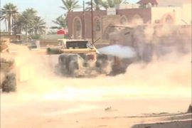 الجيش العراقي يبدأ هجوما شرق الرمادي