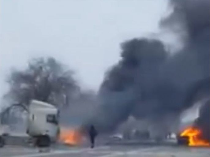 مقتل شرطي وإصابة 3 آخرين في انفجار سيارة عند حاجز أمني في جمهورية داغستان الروسية