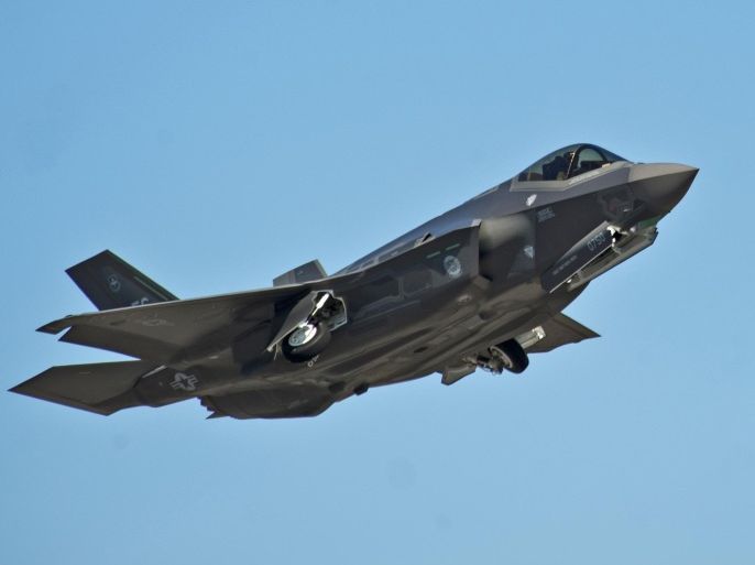 An F-35A Lightning II Joint Strike Fighter takes off on a training sortie at Eglin Air Force Base, Florida in this March 6, 2012 file photo. The U.S. Air Force will deploy four Lockheed Martin Corp F-35 fighter jets to a different U.S, airbase this month as it assesses whether the new warplane can be declared combat-ready by August as planned, according to a senior officer February 4, 2016. REUTERS/U.S. Air Force photo/Randy Gon/Handout ATTENTION EDITORS - THIS PICTURE WAS PROVIDED BY A THIRD PARTY. REUTERS IS UNABLE TO INDEPENDENTLY VERIFY THE AUTHENTICITY, CONTENT, LOCATION OR DATE OF THIS IMAGE. THIS PICTURE IS DISTRIBUTED EXACTLY AS RECEIVED BY REUTERS, AS A SERVICE TO CLIENTS. FOR EDITORIAL USE ONLY. NOT FOR SALE FOR MARKETING OR ADVERTISING CAMPAIGNS - RTR3SF8Y