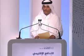 الشيخ محمد بن عبدالرحمن آل ثاني وزير الخارجية القطري