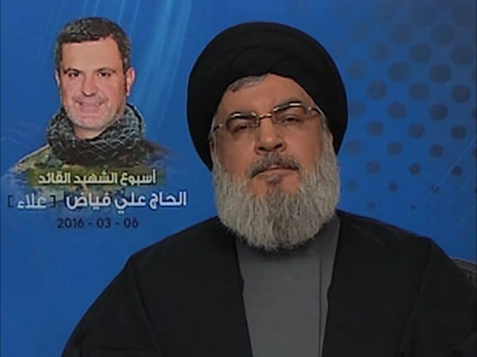 حسن نصر الله يبرر تدخل حزب الله بالعراق