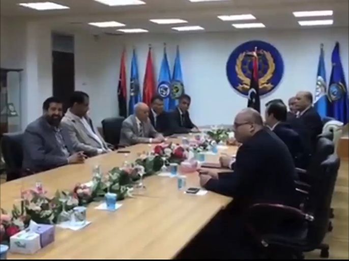 المجلس الرئاسي لحكومة الوفاق الوطني تمارس عملها من القاعدة البحرية في طرابلس