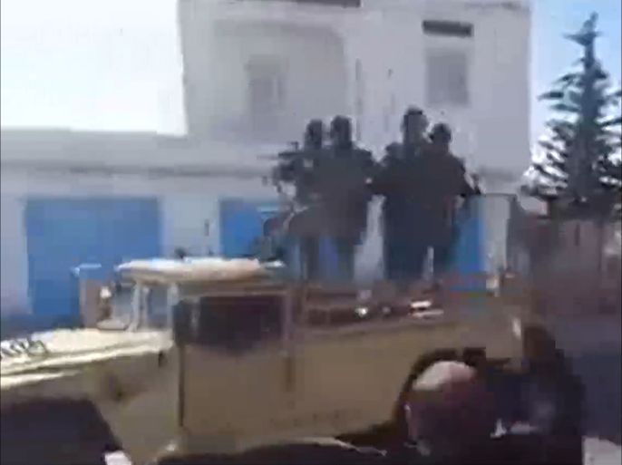 مواجهات بين الأمن التونسي ومسلحين في بنقردان