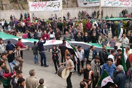 مظاهرة في مدينة ‫#‏معرة_النعمان‬ في ريف إدلب (4)