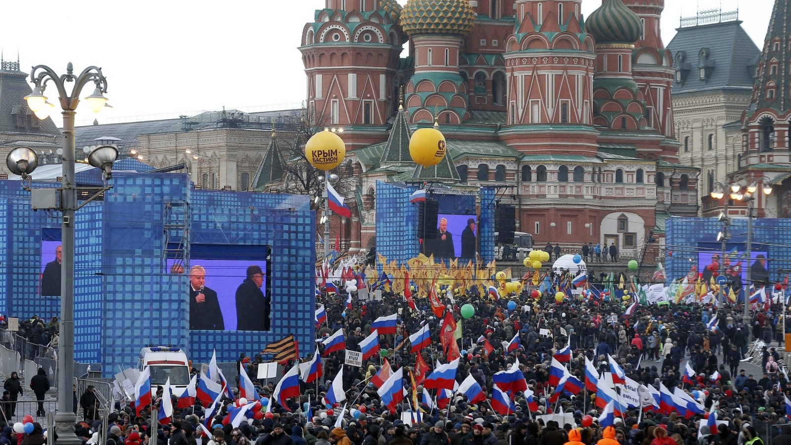 موسكو شهدت حفلا لتخليد الذكرى الثانية لضم القرم للأراضي الروسية (الأوروبية)